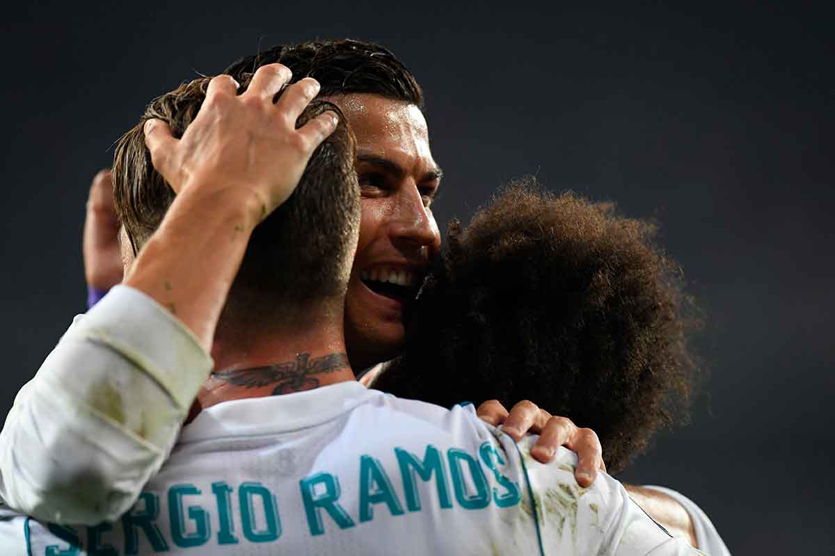 Ramos, Cristiano y Marcelo