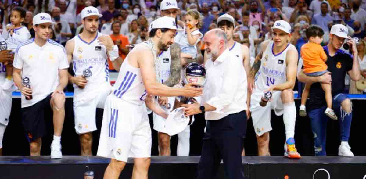 81-74: El Madrid campeona con Laso de paisano