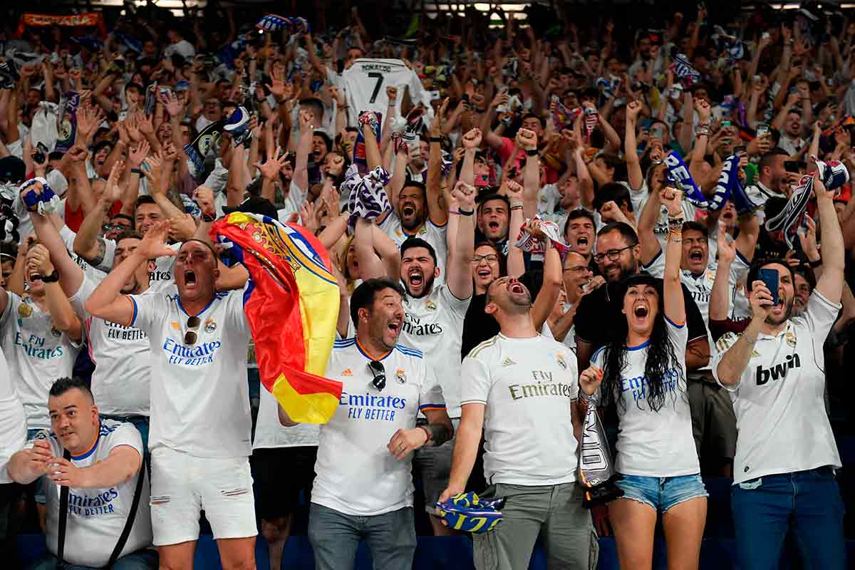 Afición Real Madrid final Champions