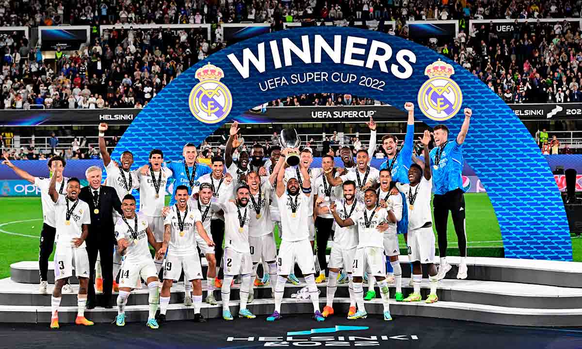 2-0: La Supercopa es del Madrid y el verano también