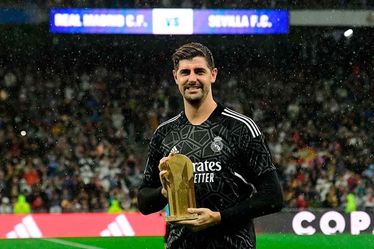 Courtois puede ponerse a 200