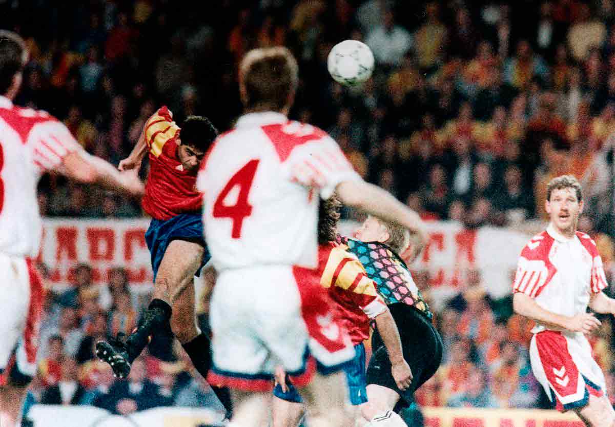 Gol Hierro a Dinamarca 1993