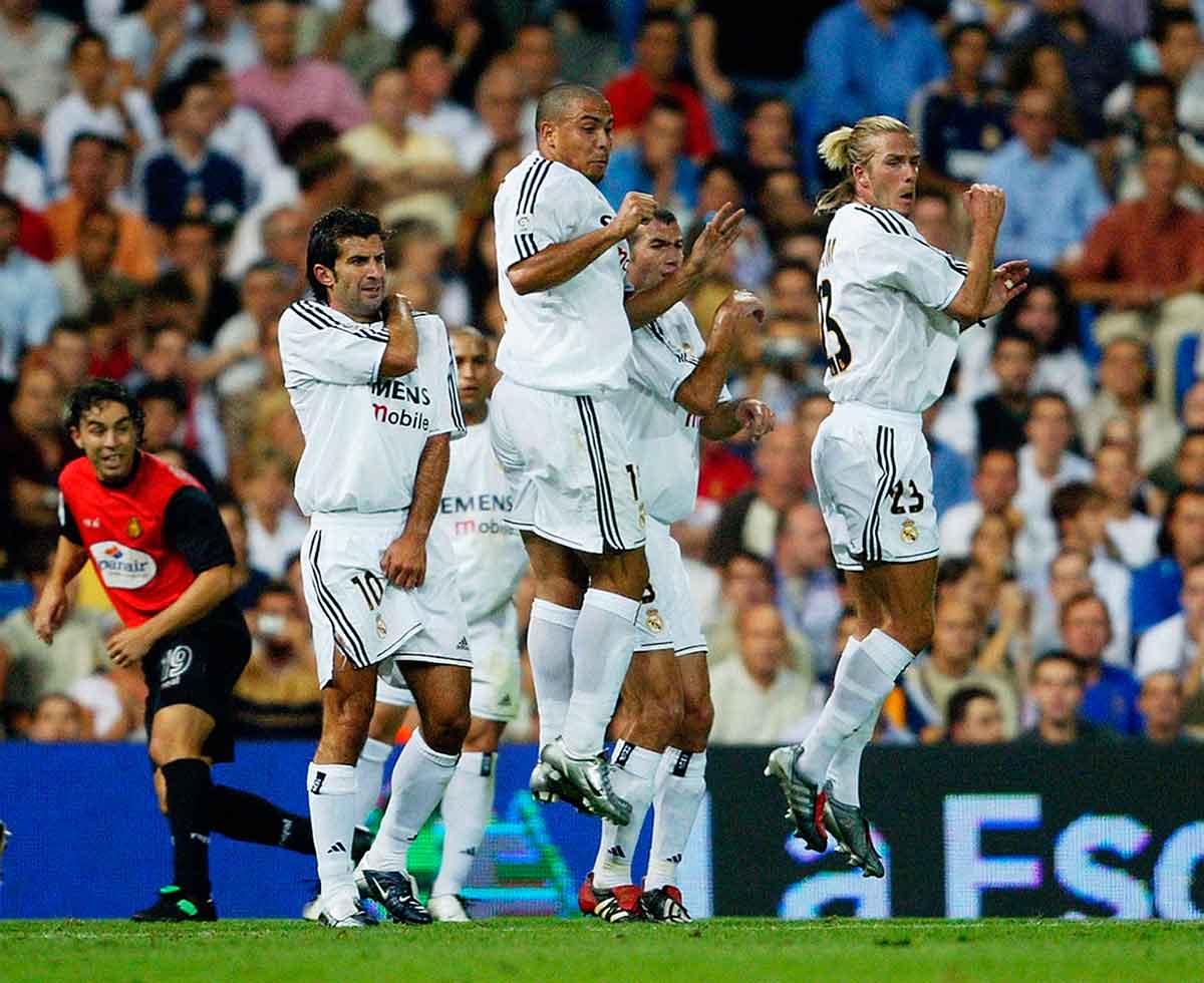 Figo, Zidane, Beckham, Ronaldo