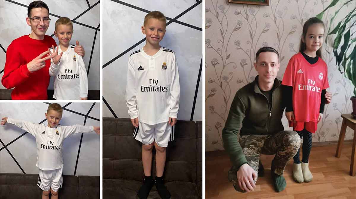 Niños Ucrania Real Madrid