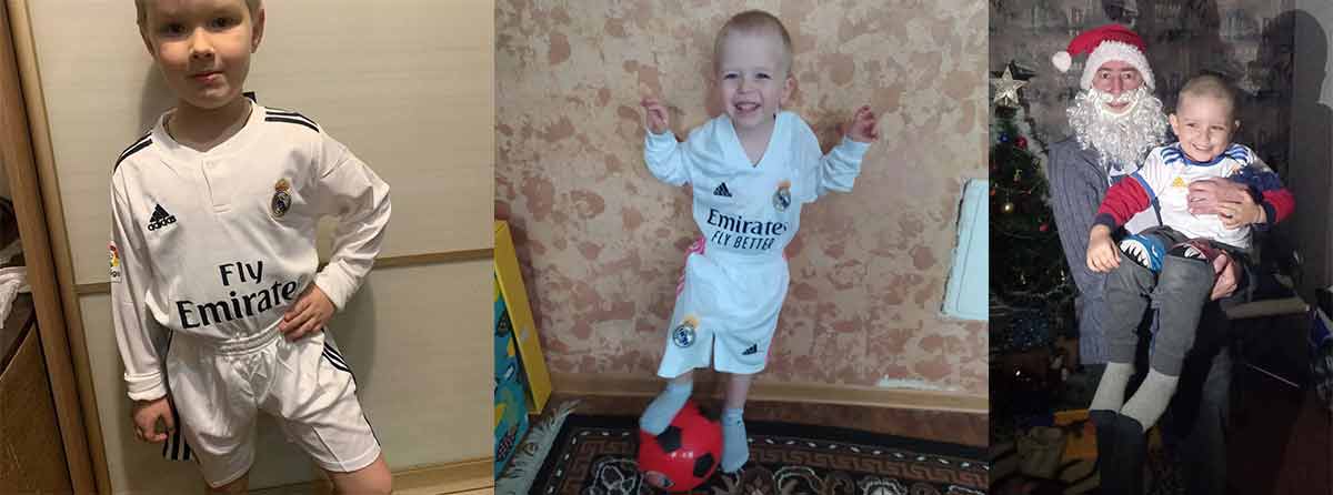 Niños Ucrania Real Madrid