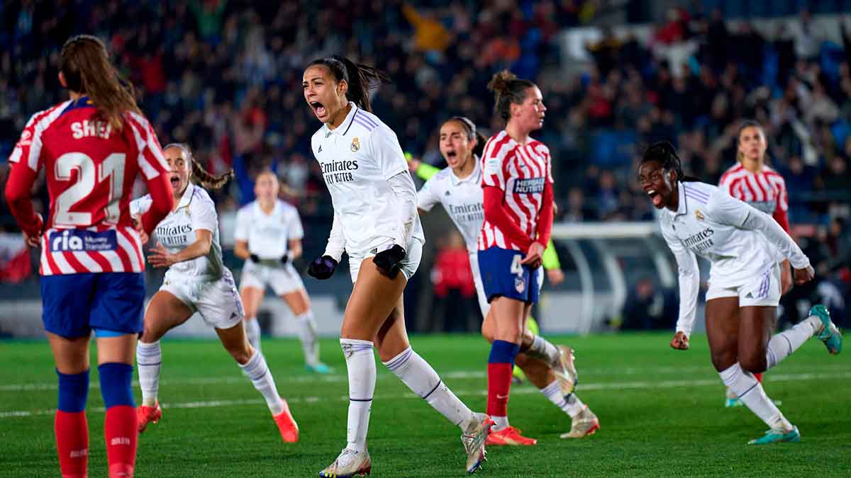 Real Madrid femenino, 1 Atlético de Madrid, 0 La Galerna