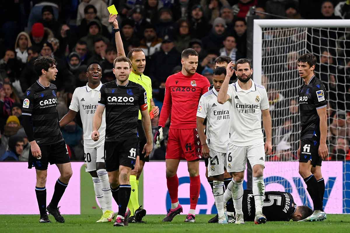 Melero López en el Real Madrid, 0 - Real Sociedad, 0