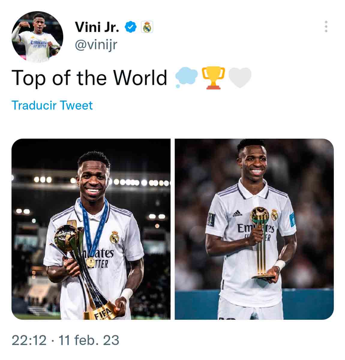 Vini Tuit Top of the world