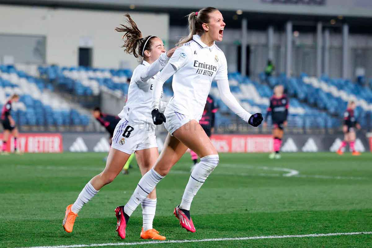 1-0: Madrid, 12 victorias consecutivas en Liga F