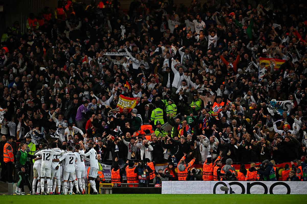 Las notas del Liverpool, 2 - Real Madrid, 5