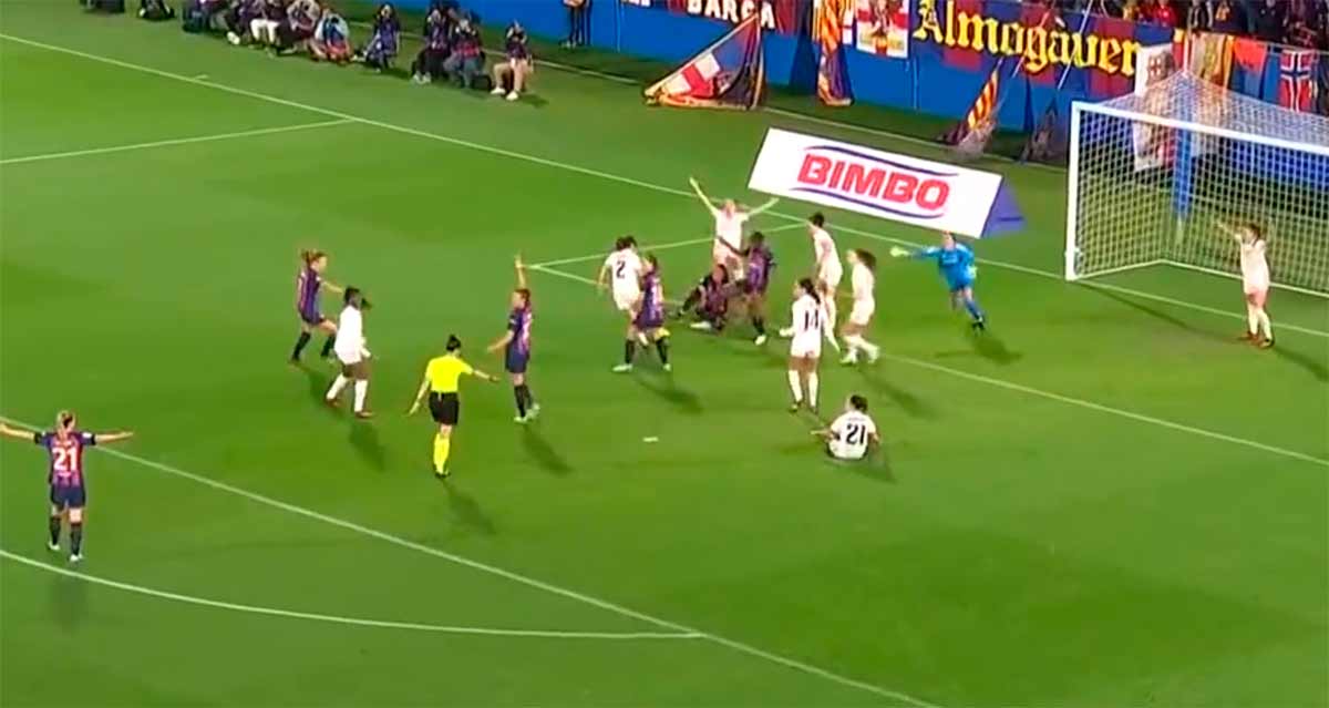 Barça Real Madrid Femenino penalti
