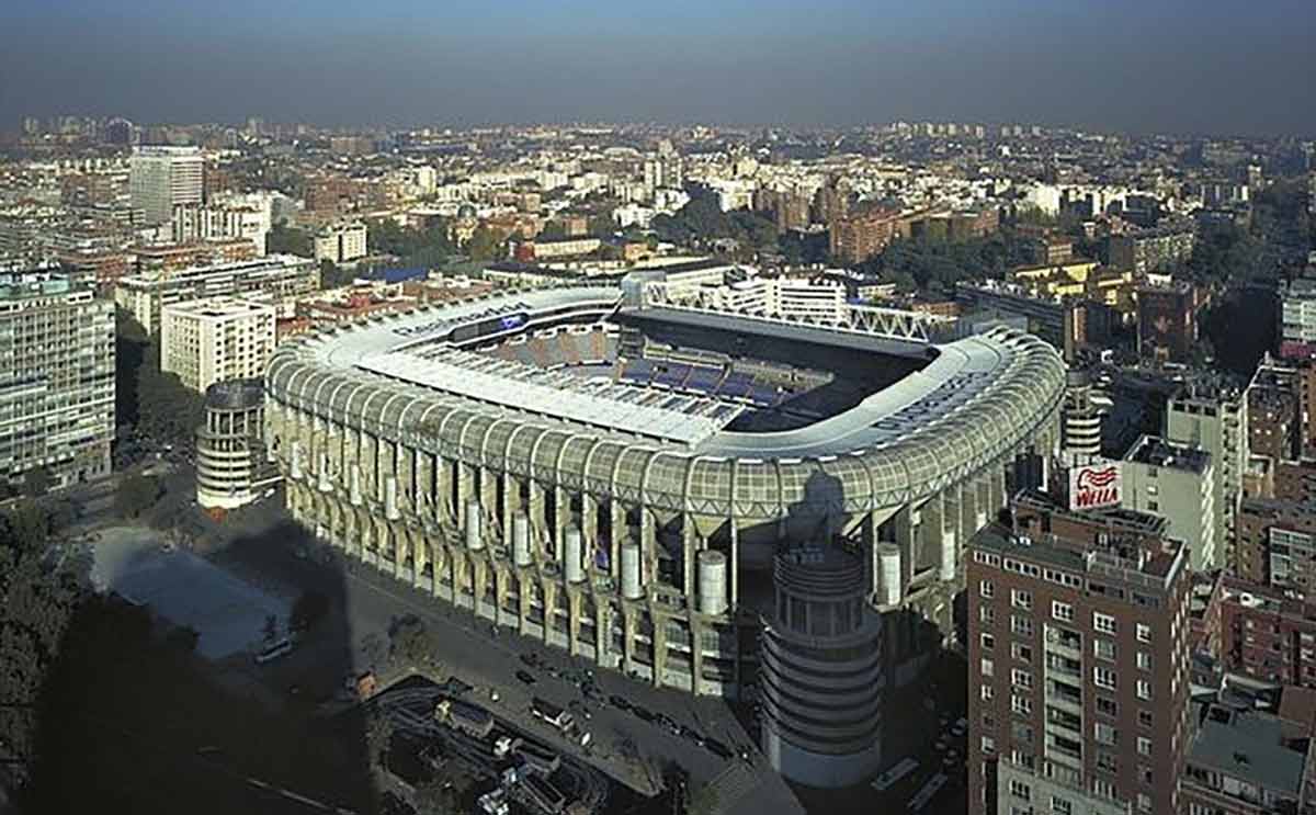 Santiago Bernabéu desde Torre Europa