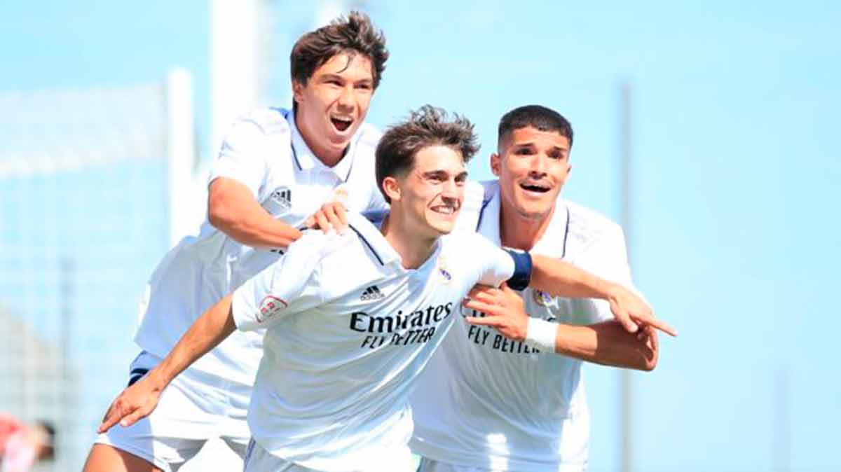Manita al Atleti del Juvenil A de Arbeloa