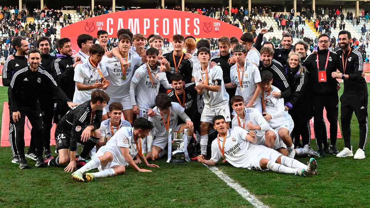 Juvenil A Arbeloa campeón Copa Rey
