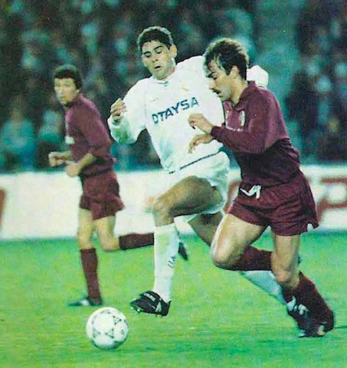 Real Madrid Torino Hierro y Martín Vázquez