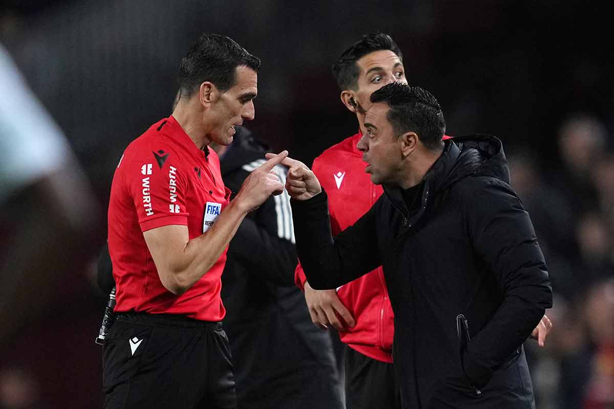 Martínez Munuera en el Barcelona, 0 - Real Madrid, 4