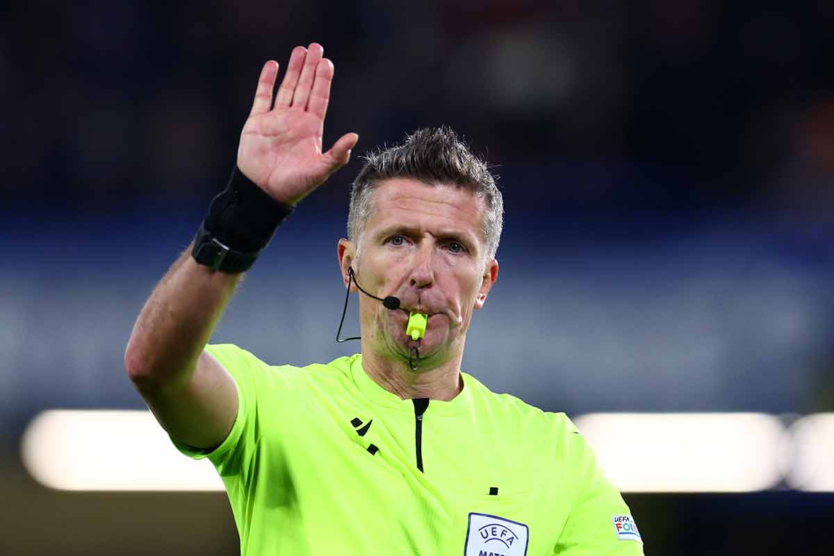 Daniele Orsato en el Chelsea, 0 - Real Madrid, 2