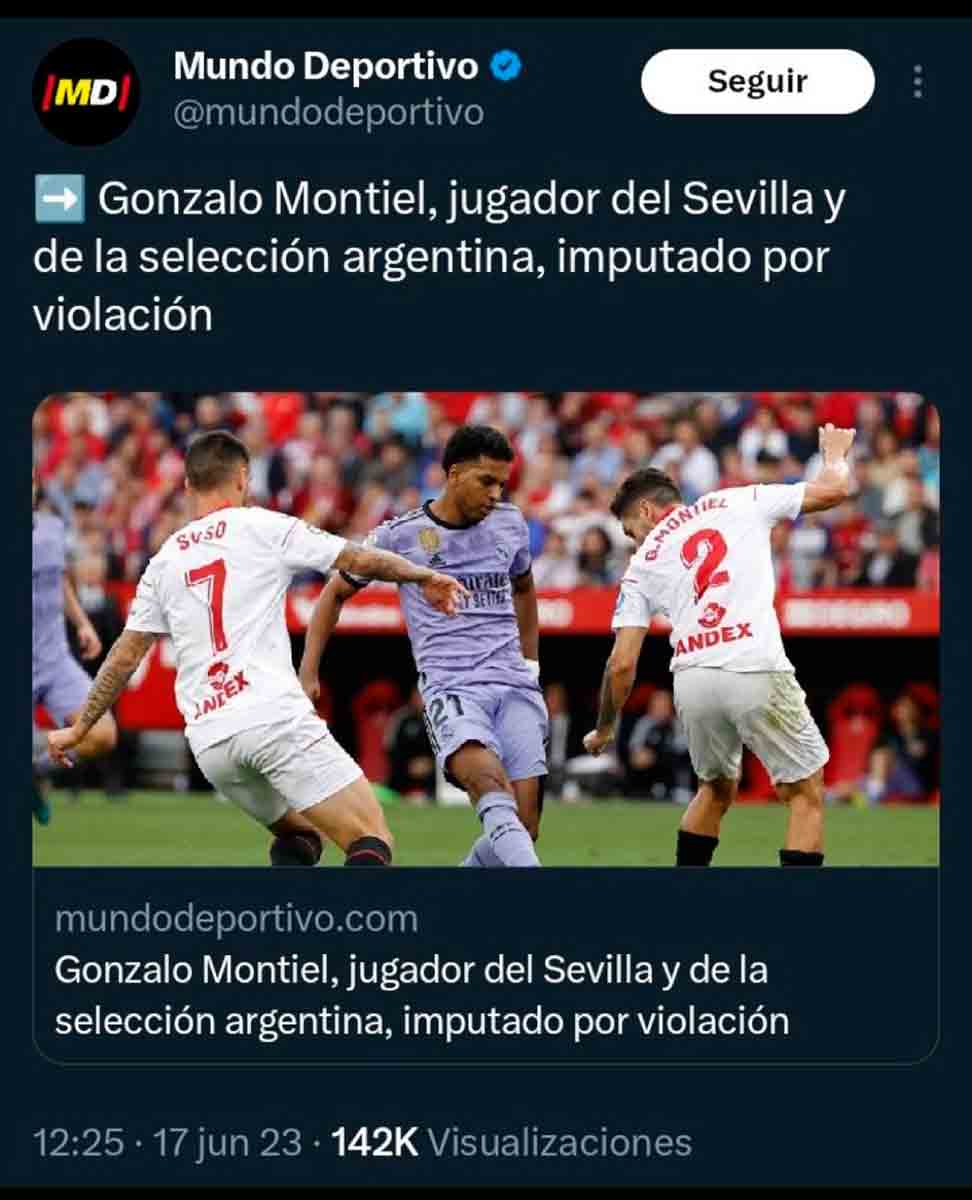 Tuit Mundo Deportivo Rodrýgo