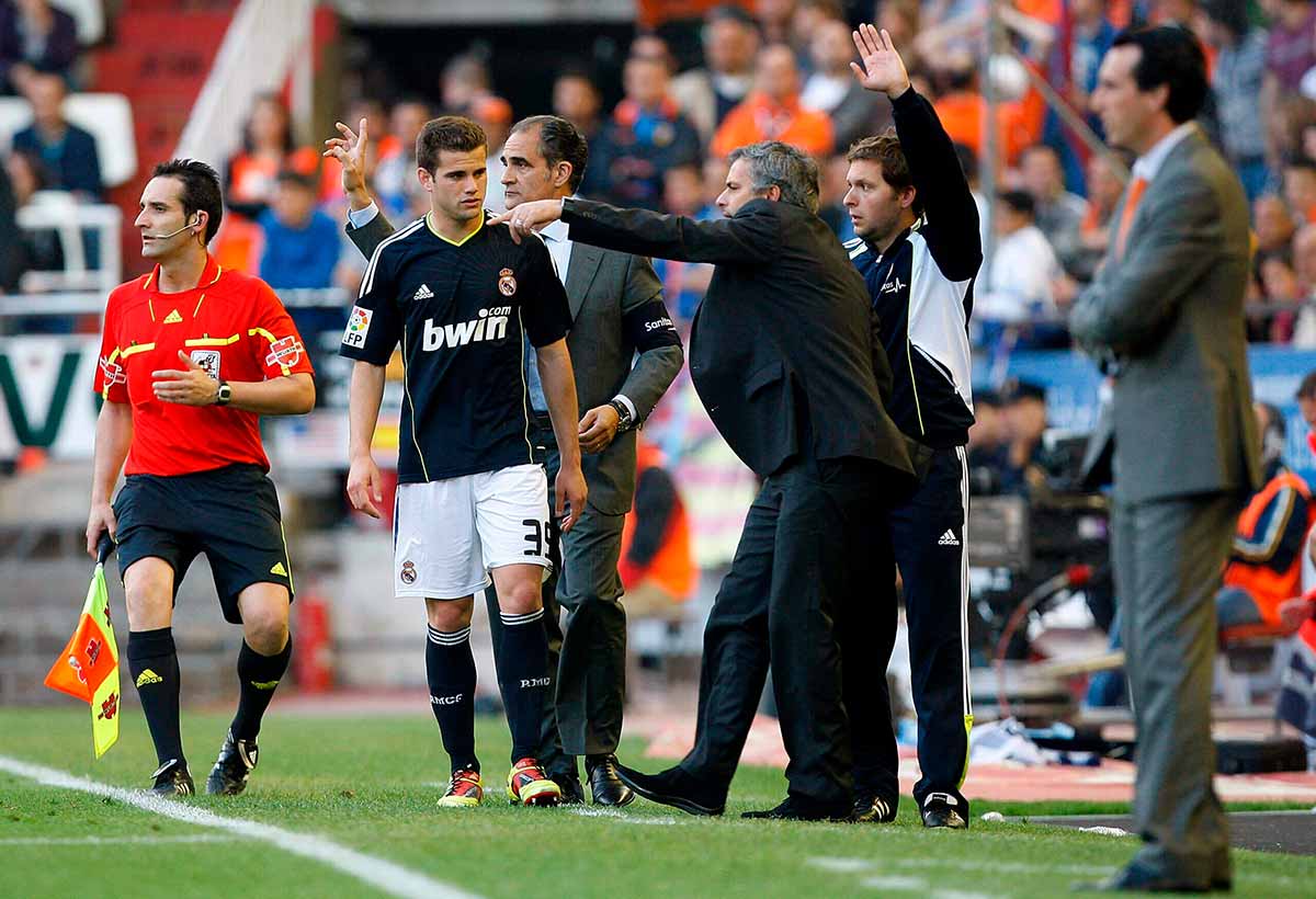 Debut Nacho Valencia 2011 Mourinho