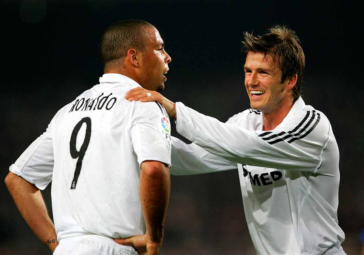 Ronaldo y Beckham