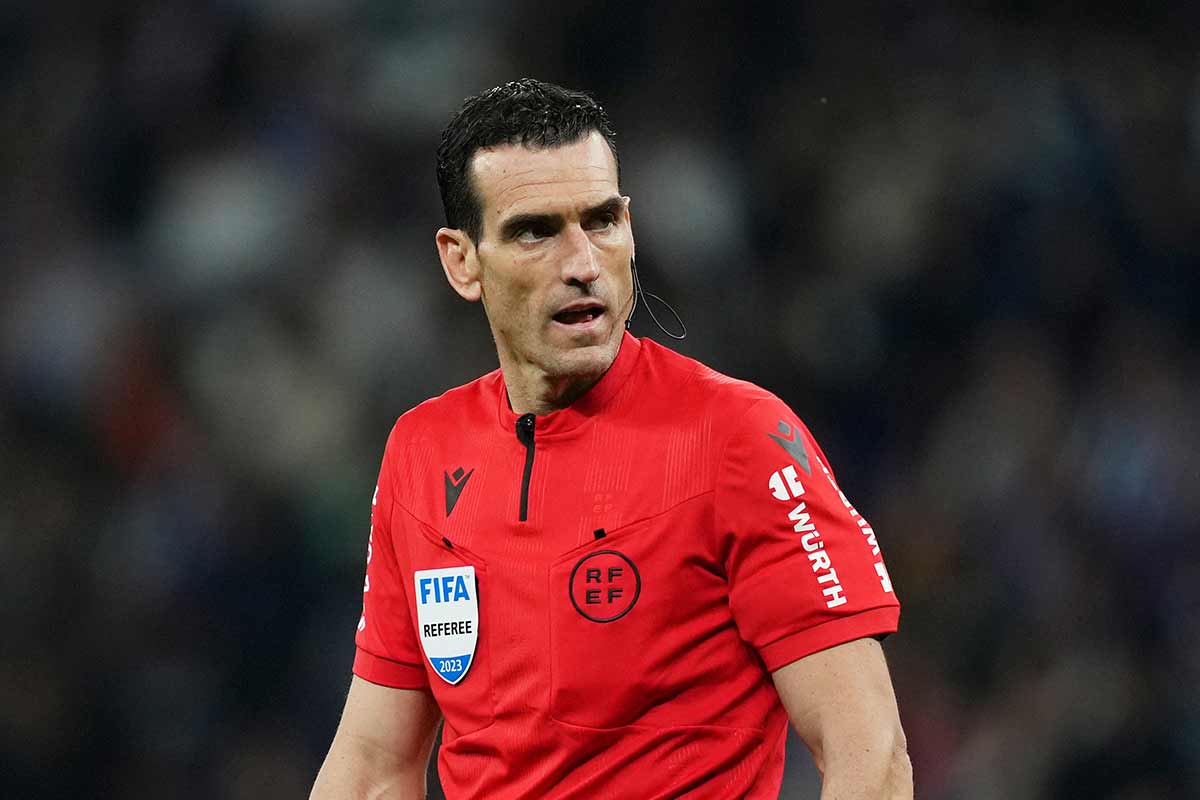 Martínez Munuera en el Rayo-Real Madrid