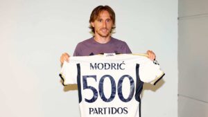 500 de Modric, el Madrid sólo podía ganar