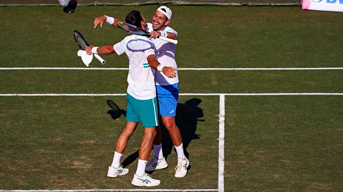 Xarly Gómez Herrera, virrey madridista de Marbella y de Santana, en la corte del rey Djokovic