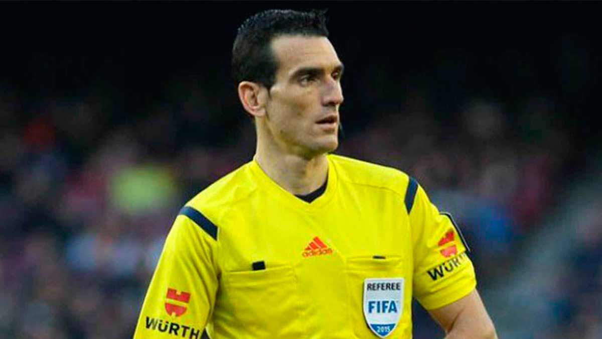Martínez Munuera en el Real Madrid, 0 - Rayo Vallecano, 0