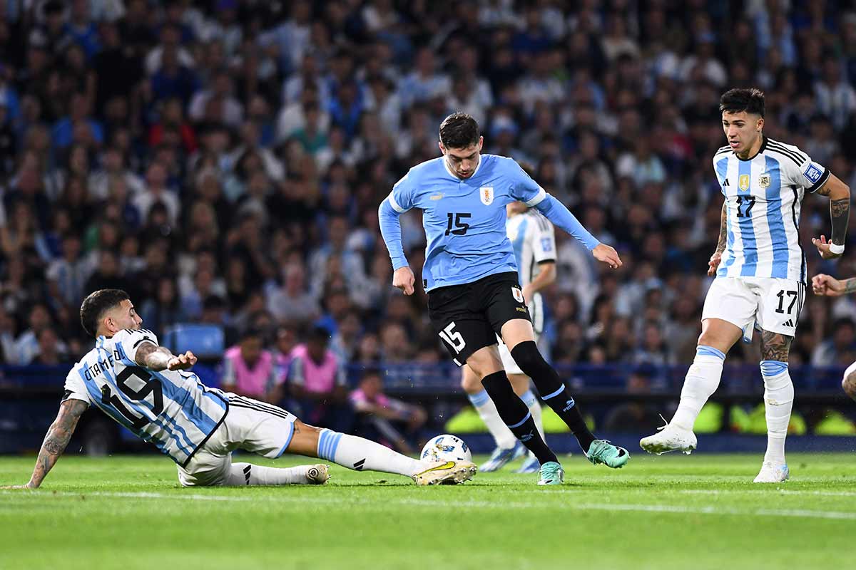 El discreto encanto de Fede Valverde contra Argentina