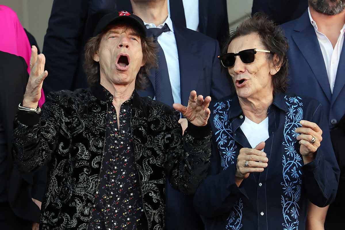 Ron Wood baila a lo Bellingham