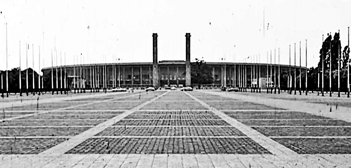 La primera visita al Olympiastadion