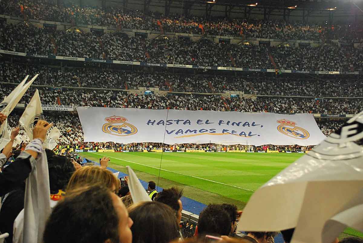 Un anuncio para el Real Madrid