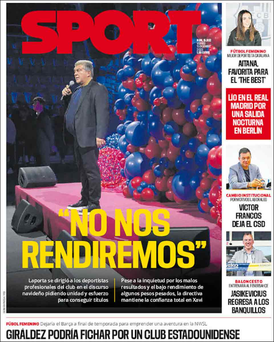 Portada Sport