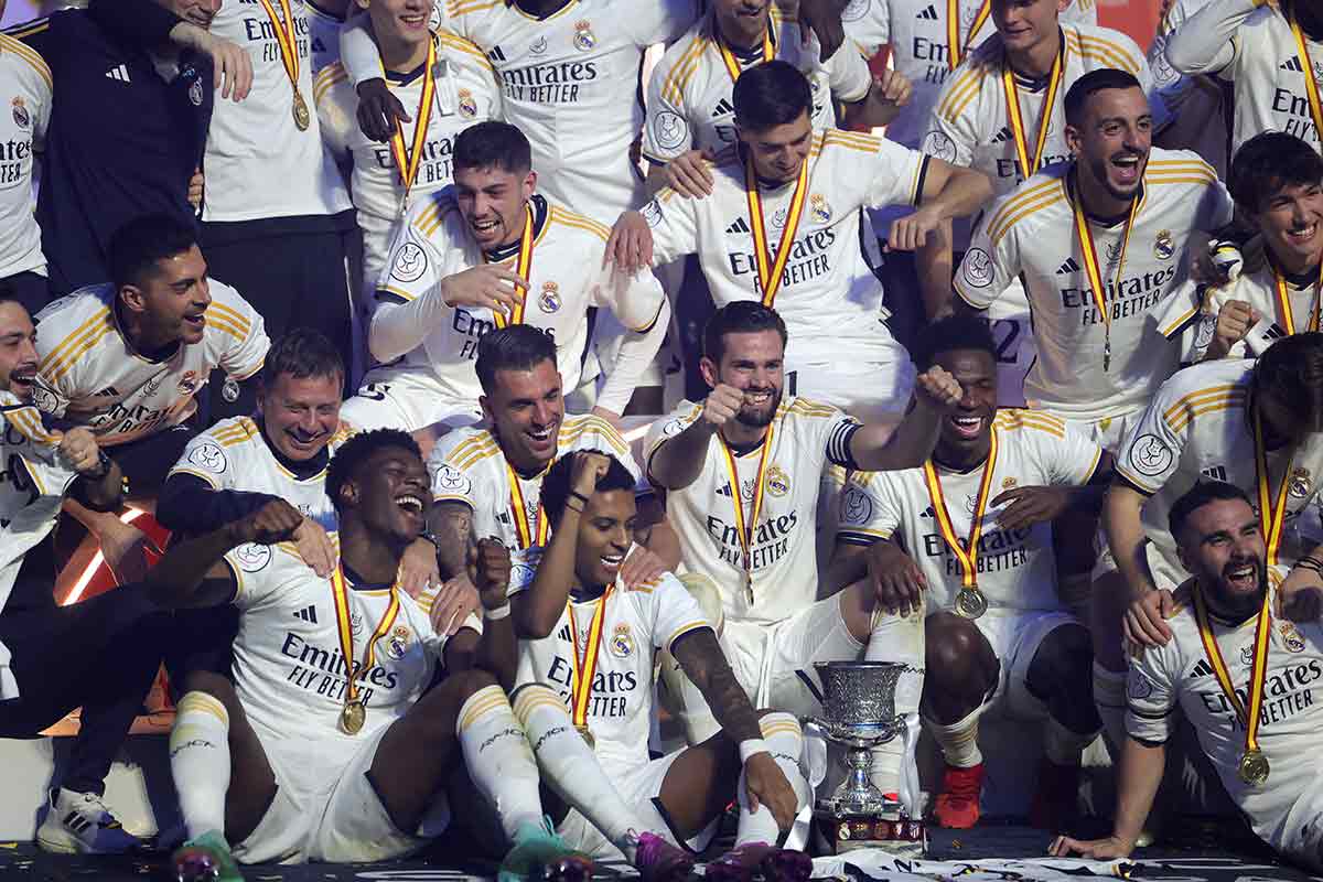 Real Madrid, celebración de la Supercopa de España