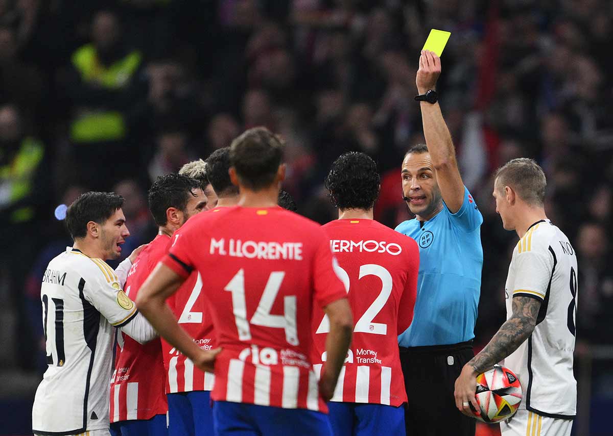 Cuadra Fernández en el Atleti, 4 - Real Madrid, 2