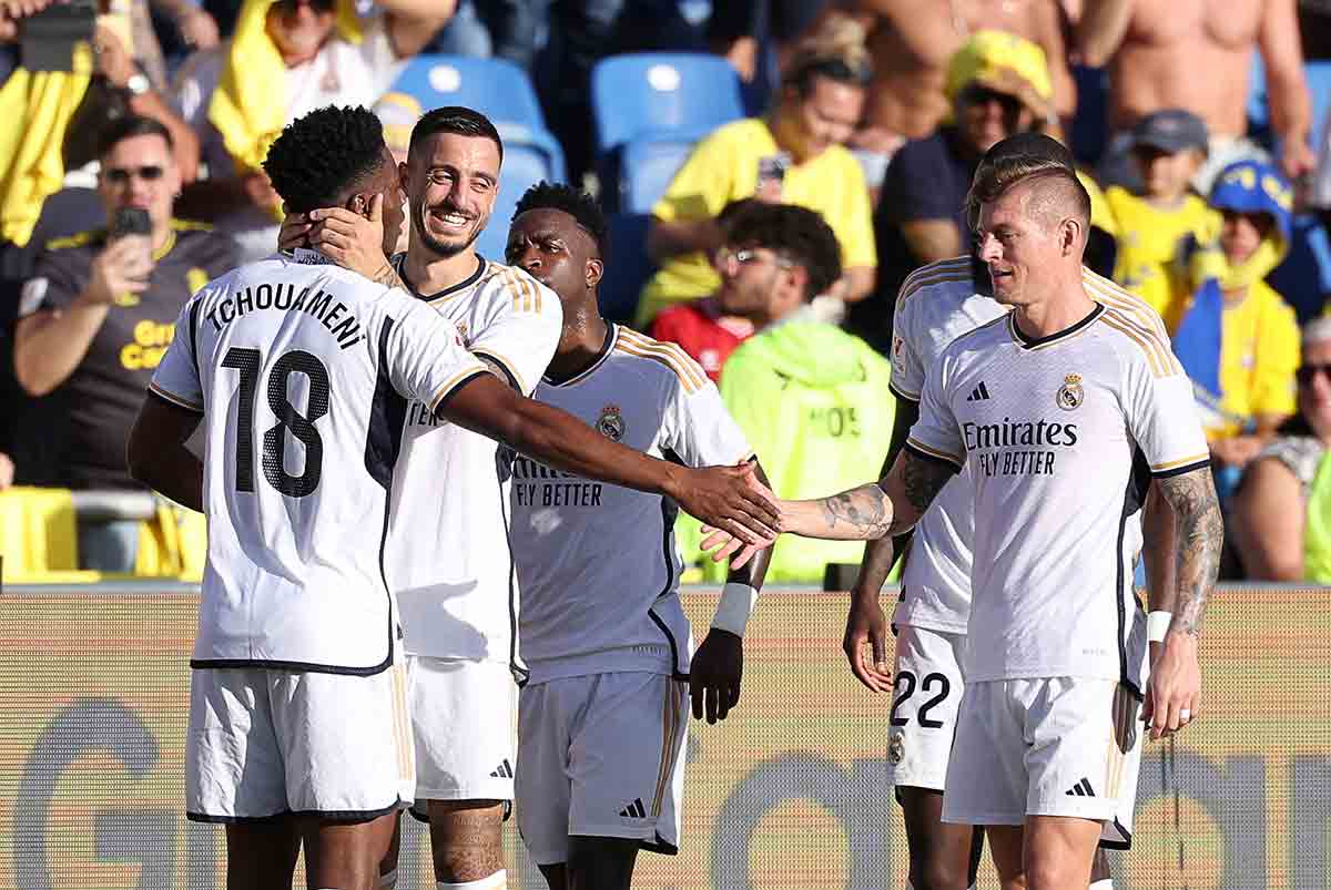 Las notas de Las Palmas, 1 - Real Madrid, 2