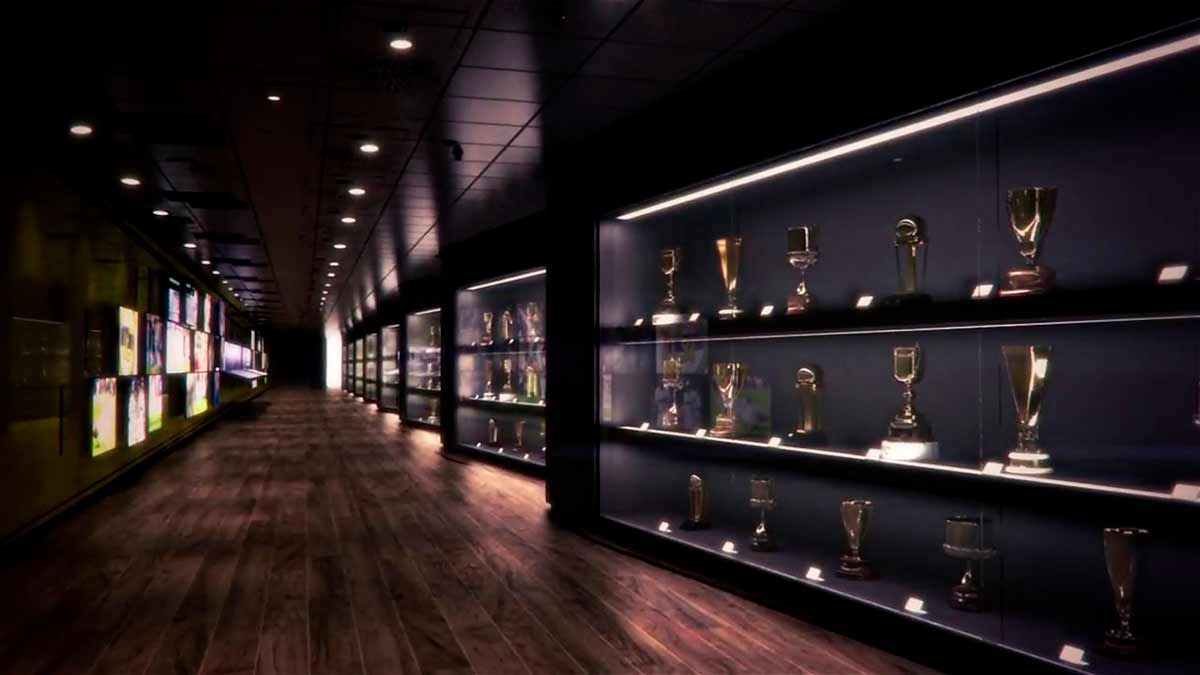 Sala trofeos Real Madrid