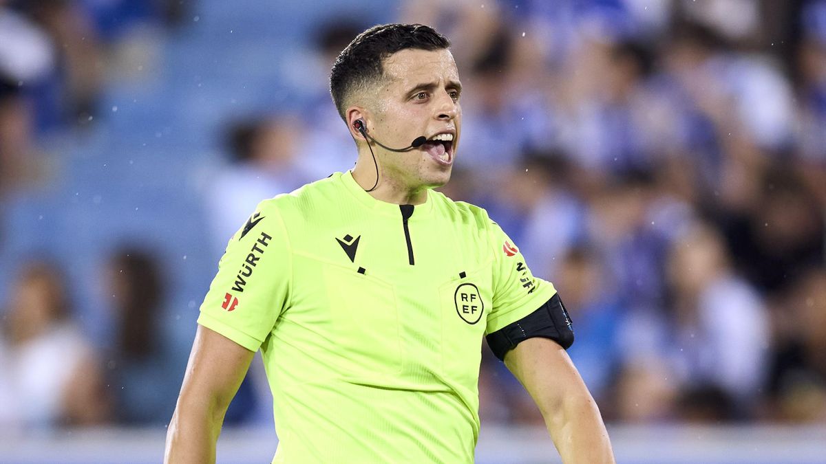 García Verdura en el Arandina-Real Madrid