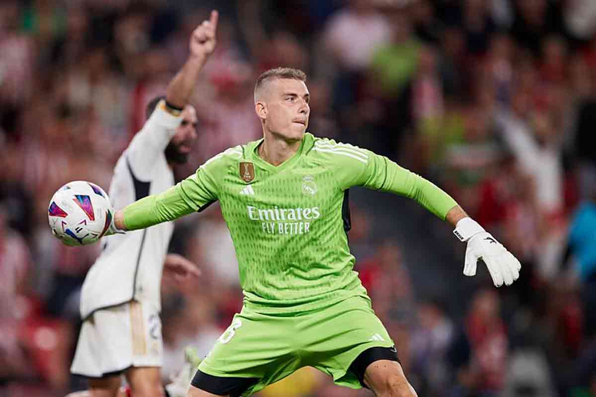 Mbappé y el pepino de Andriy Lunin