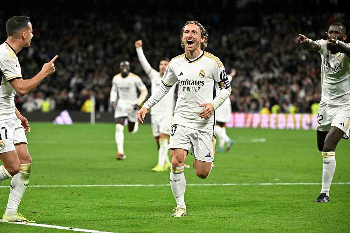 1-0: Modric es más fuerte que el sistema