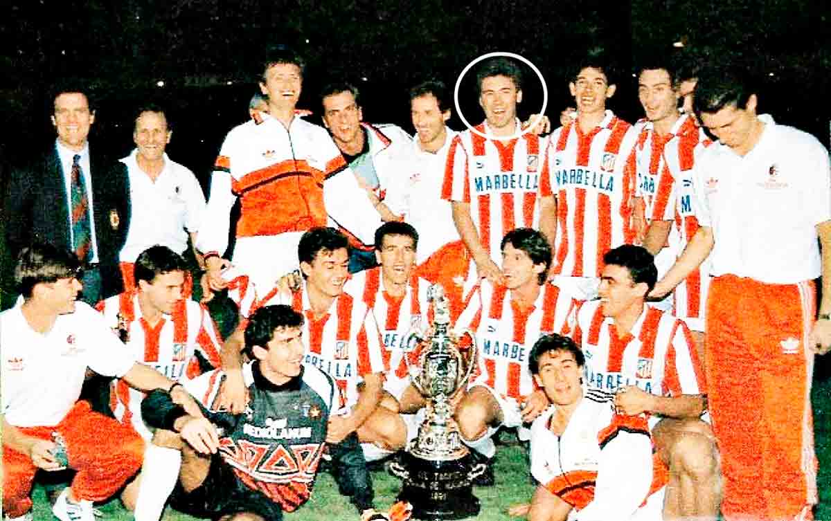 Ancelotti frente al Atleti y con Negreira