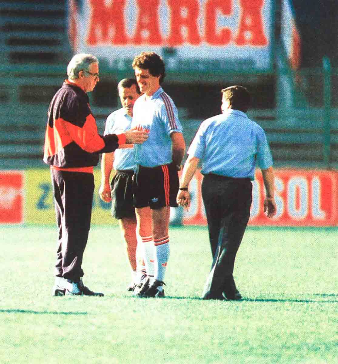 Luis Aragonés, Capello e Italo Galbiati
