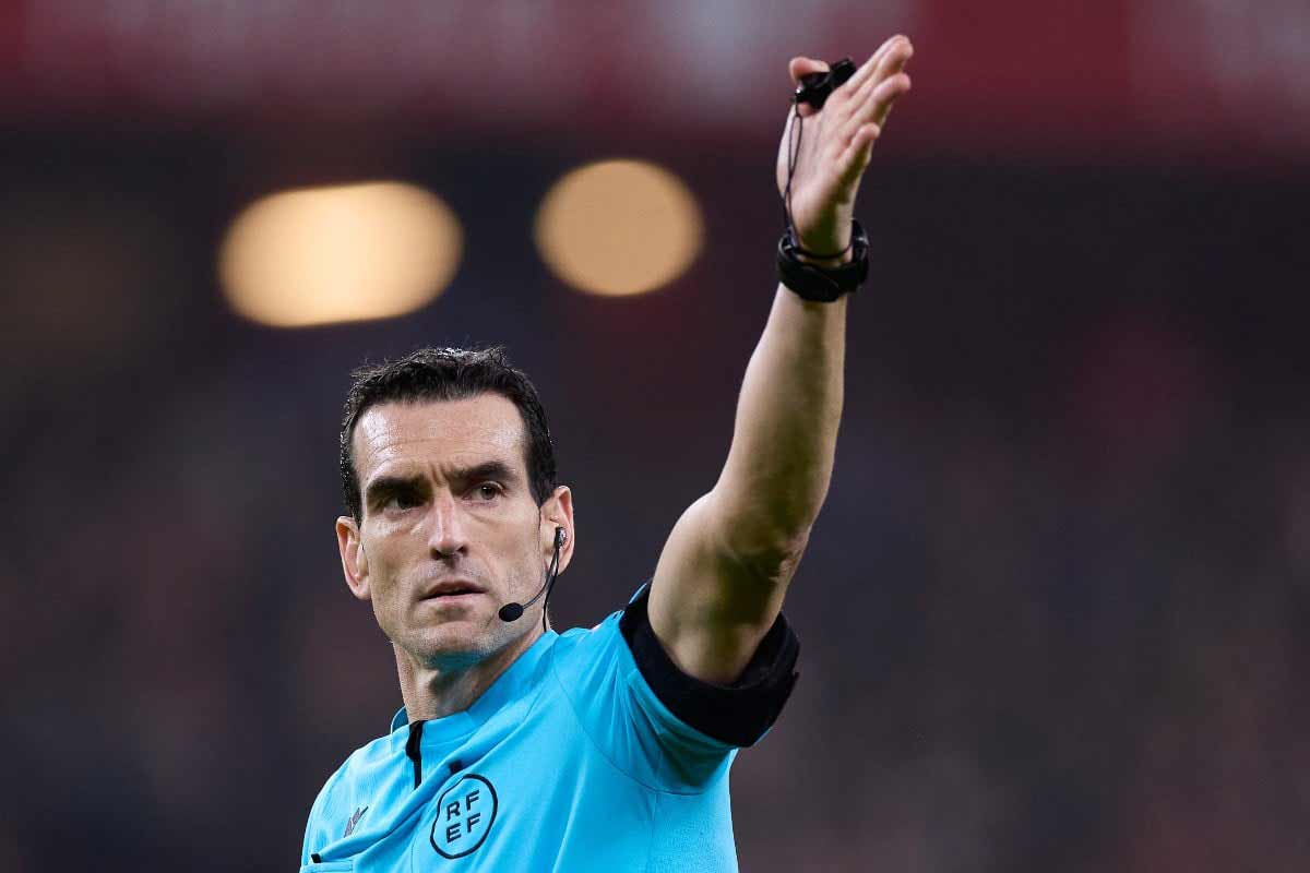 Martínez Munuera en el Real Madrid, 4 - Girona, 0