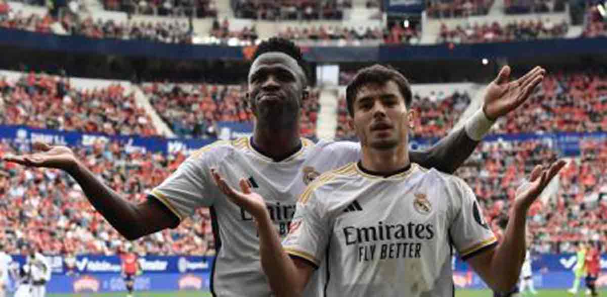 Las notas del Osasuna, 2 - Real Madrid, 4