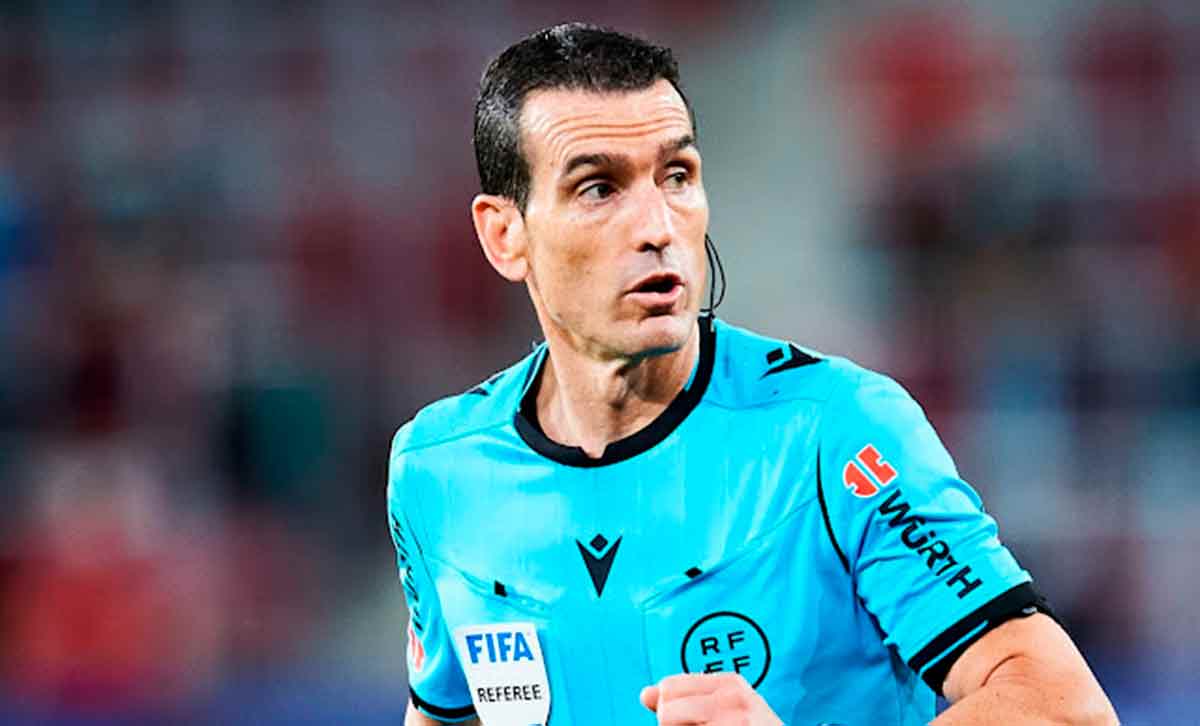 Martínez Munuera en el Osasuna, 2 - Real Madrid, 4