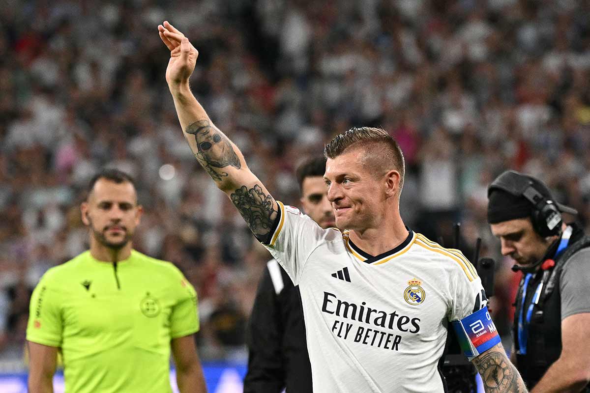 No, ayer no se despidió Kroos