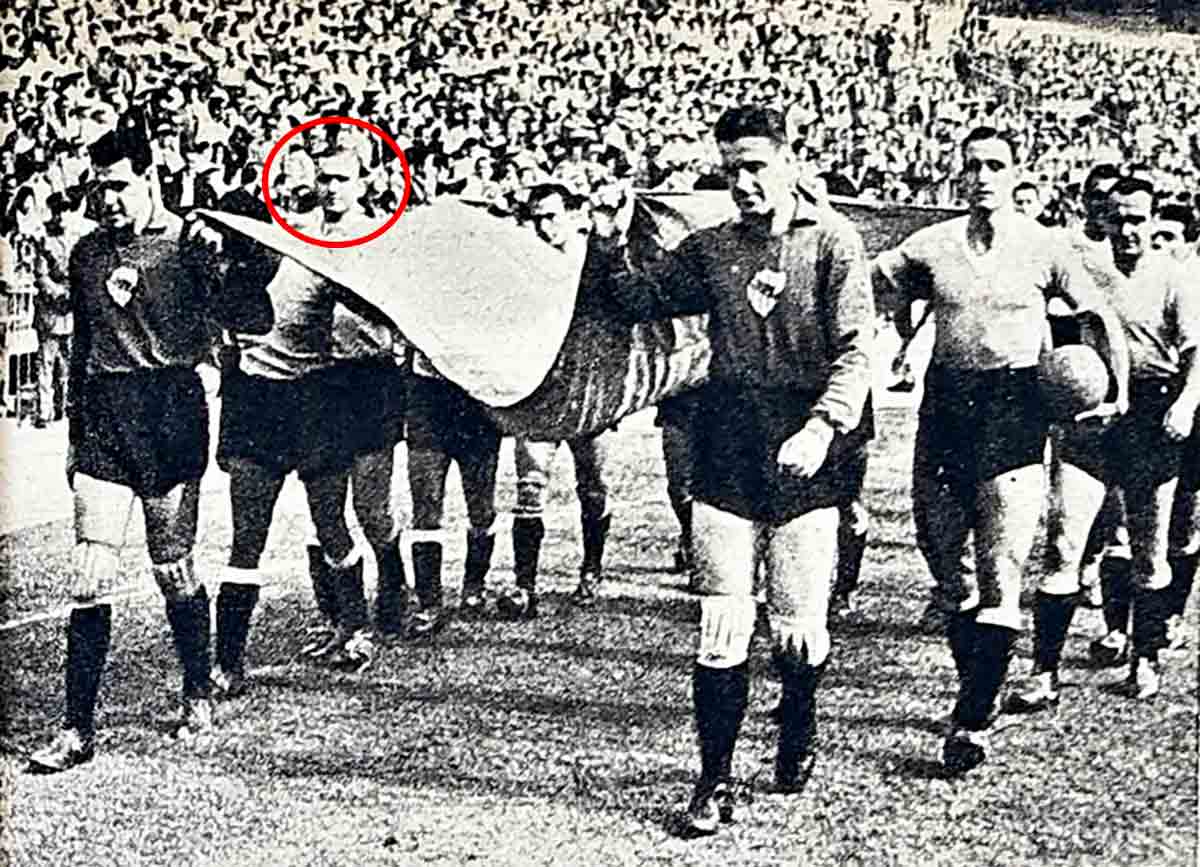 El primer partido en Chamartín de Santamaría
