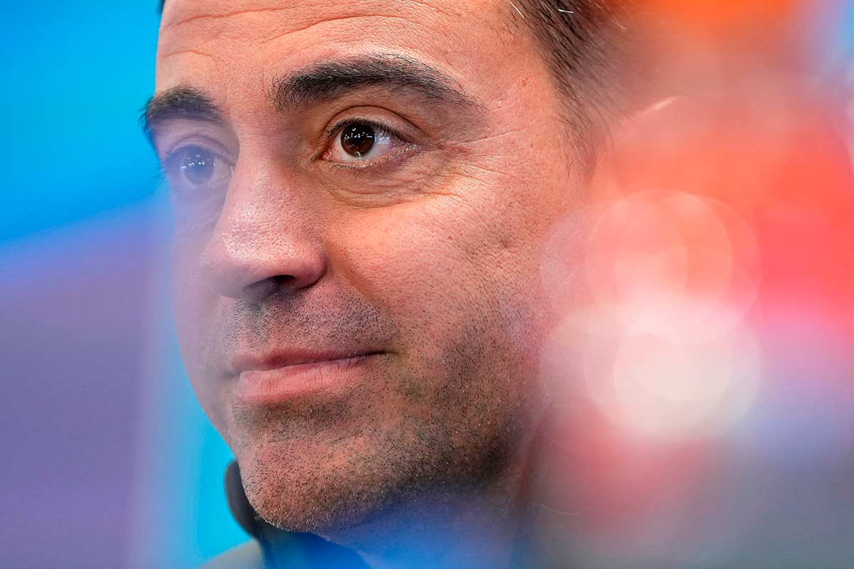 Xavi Hernández, de lechuga a trapecista