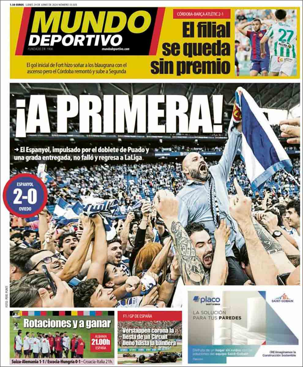 Portada Mundo Deportivo