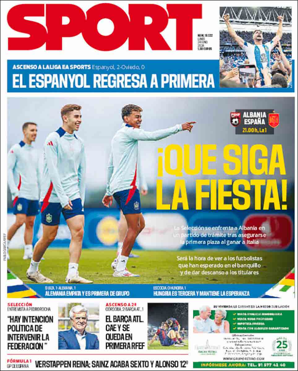 Portada Sport